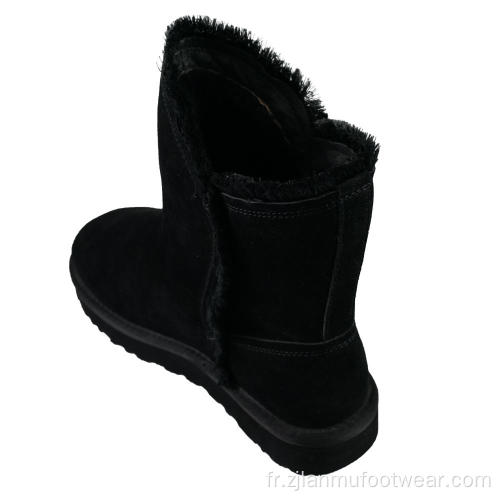 Meilleur traction sur des bottes d&#39;hiver 100% en laine